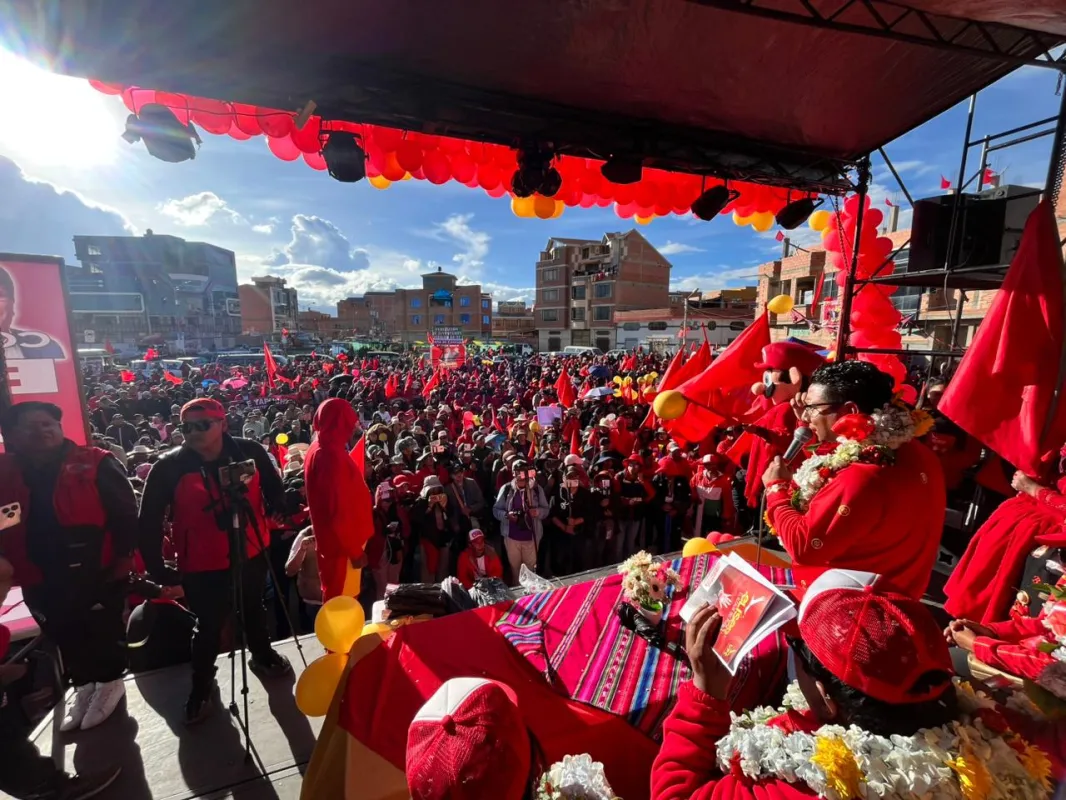 La victoria de UPC se siente en La Paz con el liderazgo de Santos Quispe y el legado de ‘El Mallku’